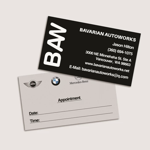 Business Cards, Letterhead & Stationery | Auto Dealerships & Repair